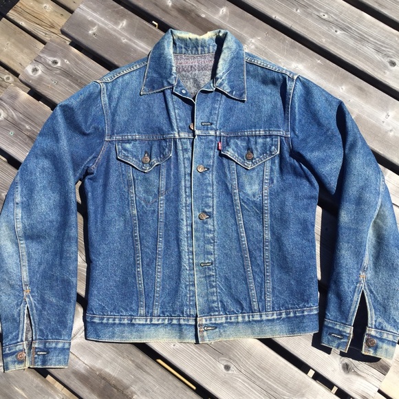 Vintage 1970s Levi’s Blanket Lined Trucker Jacket - Picture 6 of 12